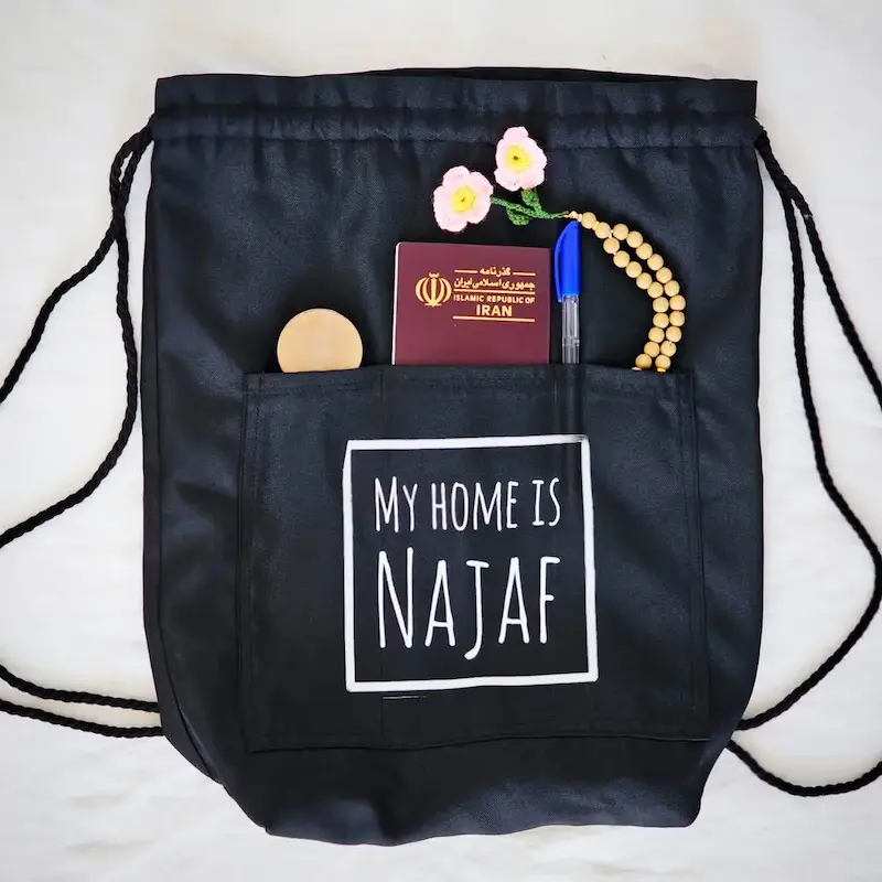 کوله پشتی My home is najaf