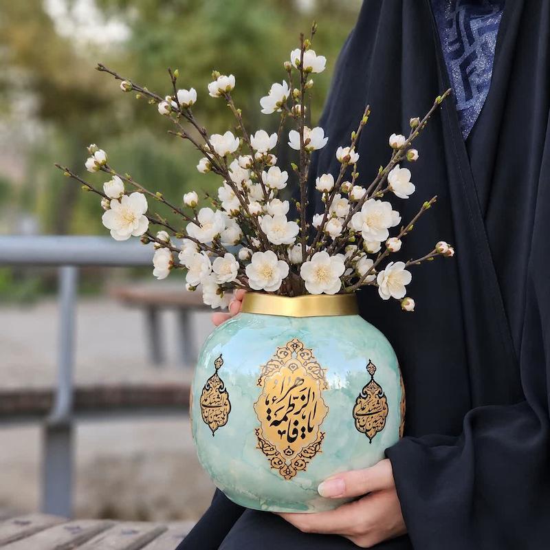گلدان نفیس یا فاطمه الزهرا (سلام الله علیه)