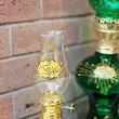 چراغ گرد سوز سایز کوچک با طرح اباعبدالله الحسین(ع)