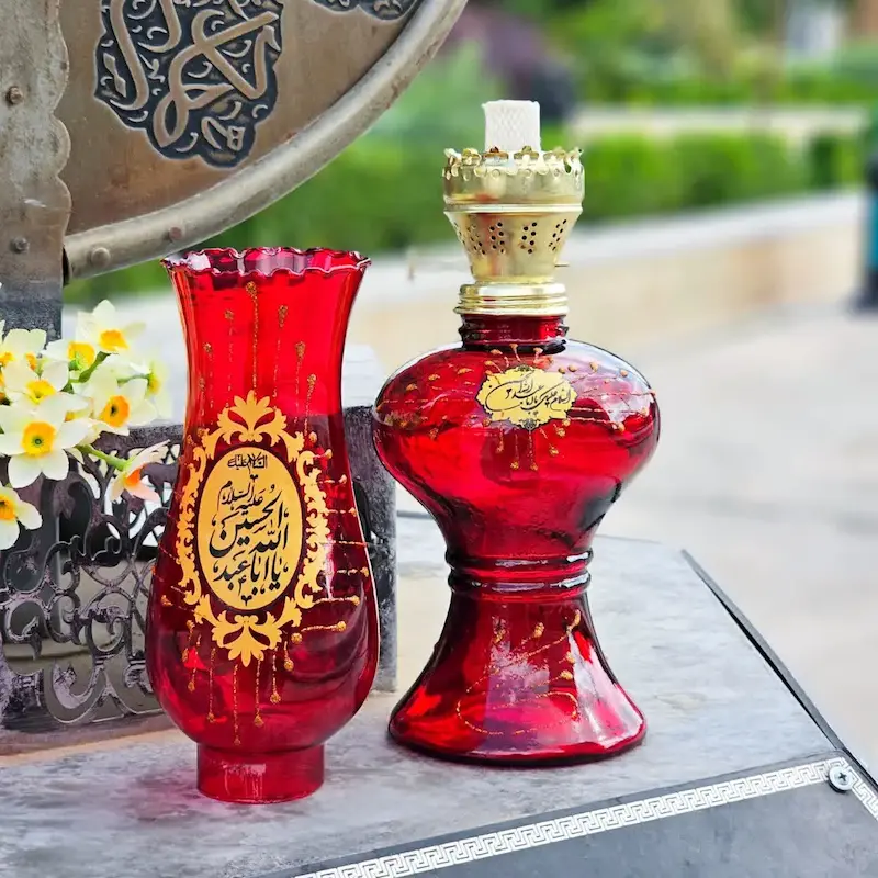 گردسوز السلام علیک یا اباعبدالله الحسین قرمز سایز بزرگ