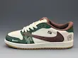 کتونی Nike رنگ سفید سبز کد 2122