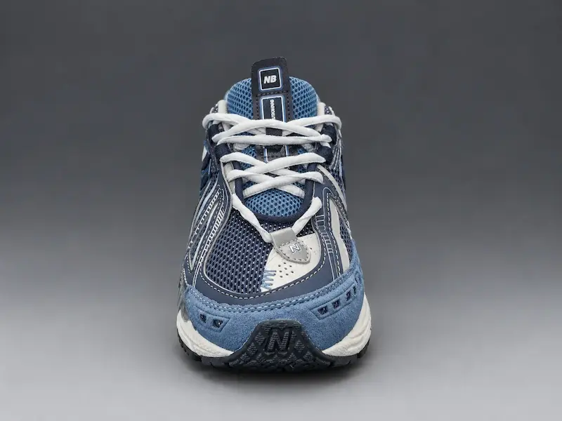 کتونی new balance آبی سفید کد 2123