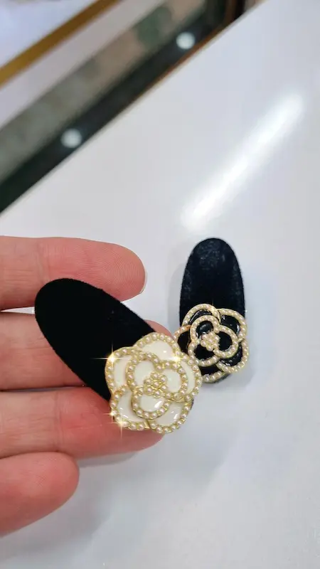گیره انبری مخمل شنل 