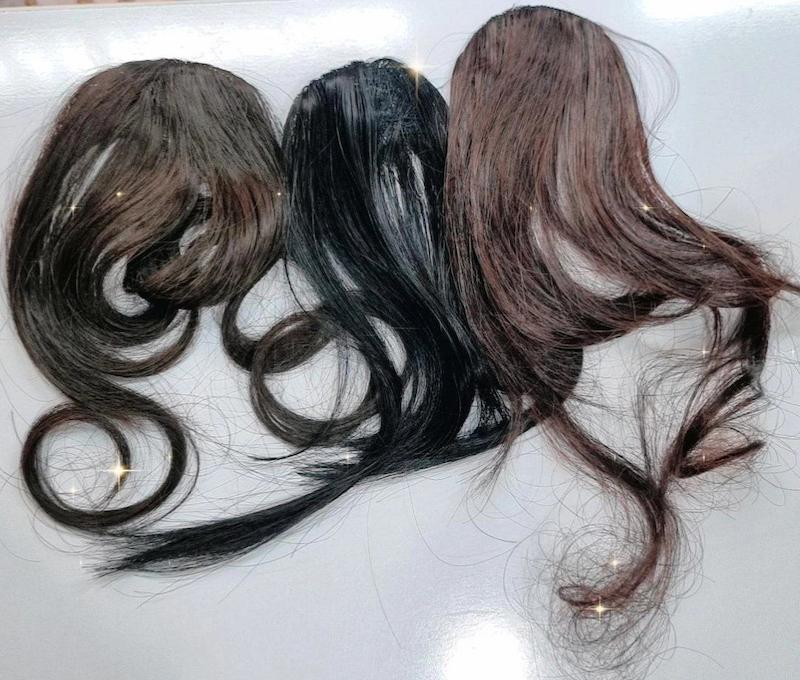 چتری مو حالت دار