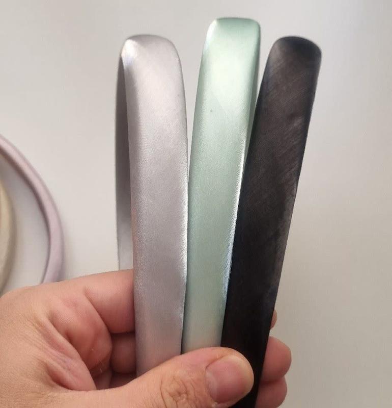 تل ابری ساتن براق  (۲سانتی)