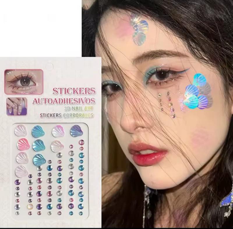 نگین چسبی صورت