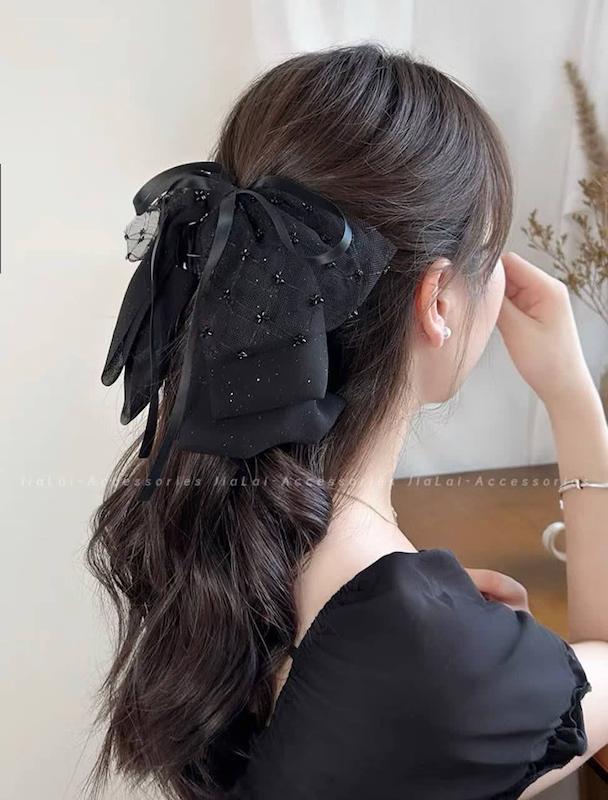 کیلیپس پارچه ایی توری 