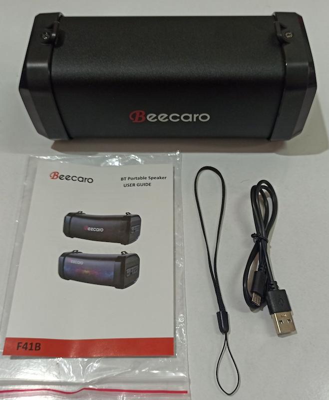 اسپیکر بلوتوثی قابل حمل بیکارو مدل F41B