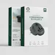 تبدیل برق 3 به 2 گرین لاین مدل GNUVEUPLG2