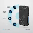 پاور بانک خورشیدی پاورولوژی مدل PP076 20000mAh