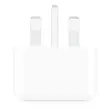 شارژر دیواری 20 وات اپل مدل 20W USB-C با اتصال به پریز سه پین و تکنولوژی شارژ سریع شارژ سریع USB PD 1.0، دارای یک عدد درگاه خروجی USB Type-C و قابلیت شارژ لپ تاپ