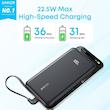 حراج! پاوربانک انکر Anker Zolo Power Bank 10k 22.5W Slim Travel مدل A110D