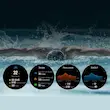 ساعت هوشمند میبرو Lite 3 Pro مدل گرد با بدنه فلزی و روکش سرامیکی، بند چرمی، صفحه نمایش AMOLED 1.32 اینچ، روشنایی 1000 نیتی، ضد آب 5ATM، مکالمه بلوتوثی، 150 حالت ورزشی، سنسور ضربان قلب و اکسیژن خون، GPS و عمر باتری تا 15 روز