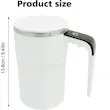 ماگ همزن دار هوشمند با نمایشگر دما auto magnetic stirring cup