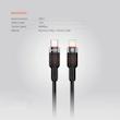 کابل تبدیل USB-C به لایتنینگ پرودو مدل Braided طول 1.2 متر