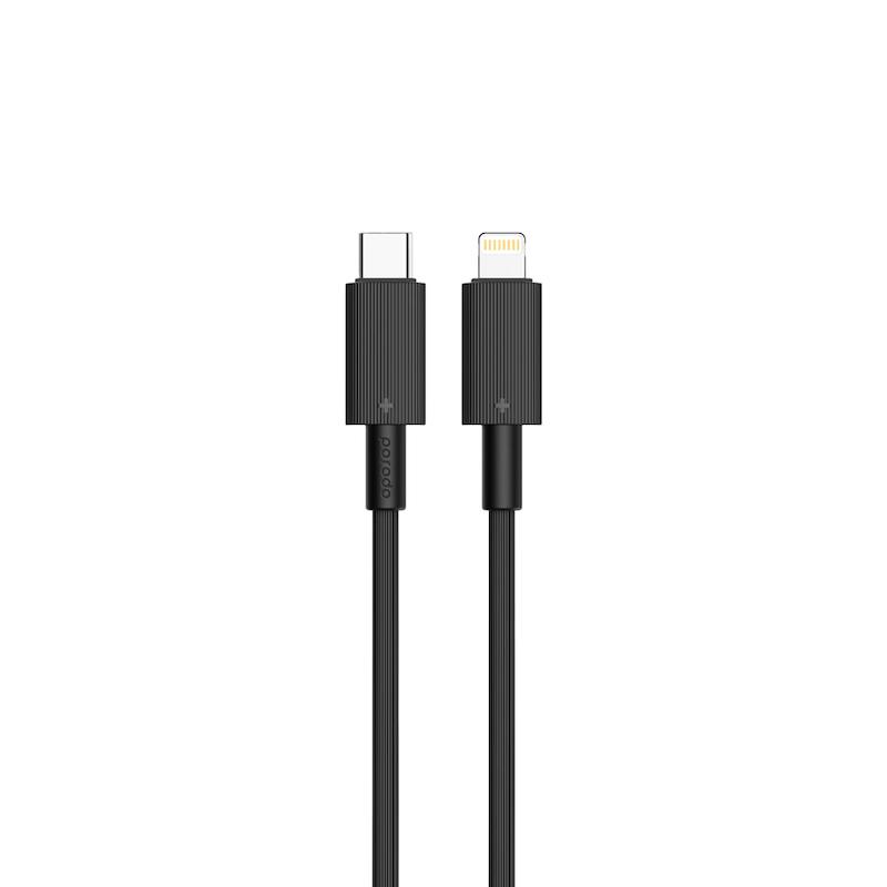 کابل تبدیل USB-C به لایتنینگ پرودو مدل CBL0018 طول 1.2 متر