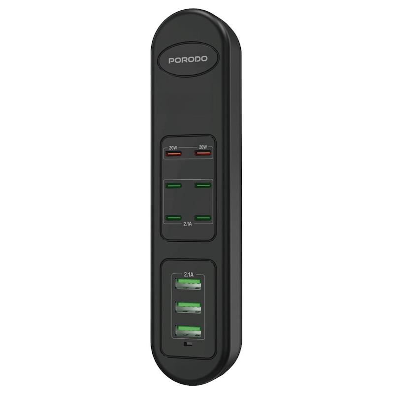 شارژر رومیزی 50وات پرودو مدل 50W Multi-Port USB Charging HUB