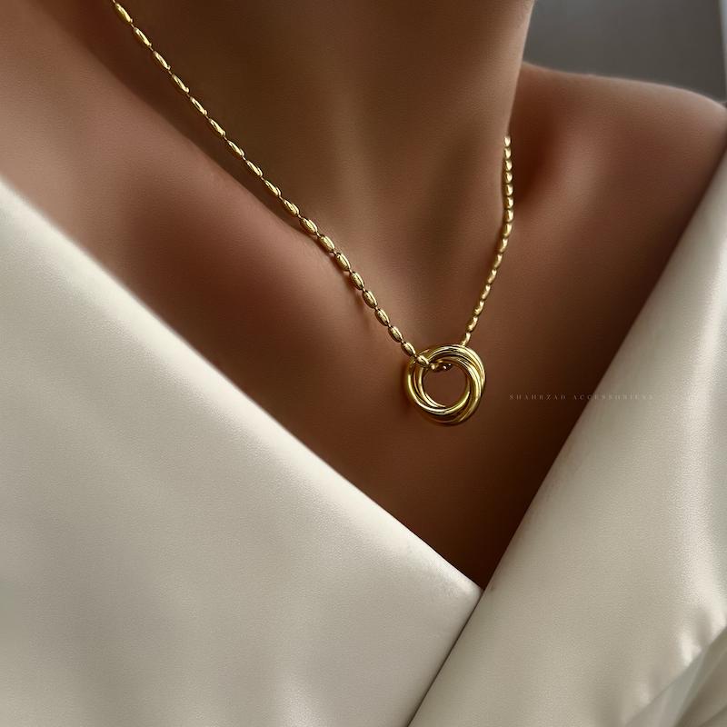 گردنبند مینیمال وارداتی