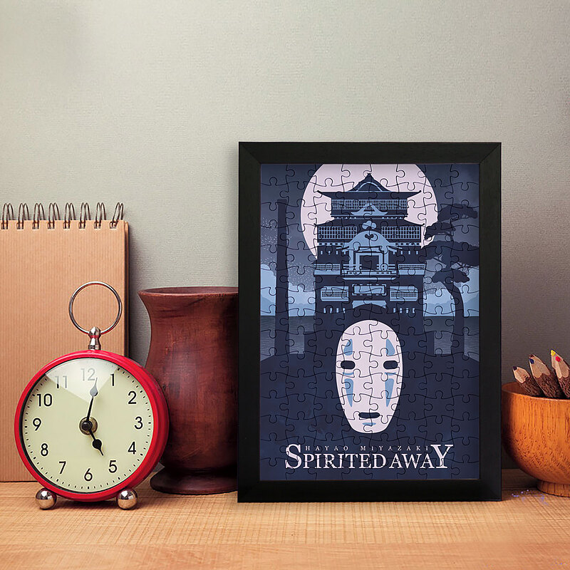 تابلو پازل طرح انیمه شهر ارواح کد Spirited Away