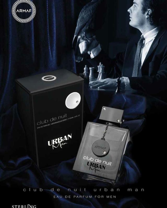 ادکلن ادوپرفیوم مردانه کلاب د نویت اوربان الکسیر Club de nuit Urban Elixir حجم 105 میلی‌لیتر