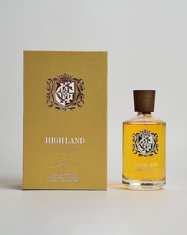 ادکلن ادوپرفیوم زنانه هایلند هر الکسایر (زرد) HIGHLAND HER ELIXIR حجم ۱۰۰ میلی‌لیتر