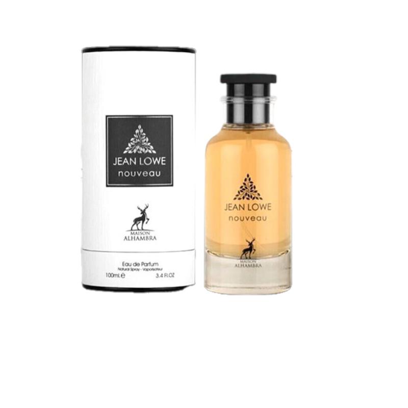 ادکلن ادوپرفیوم مردانه جین لو نوویو شرکت الحمبرا Alhambra Jean Lowe Nouveau حجم ۱۰۰ میلی لیتر