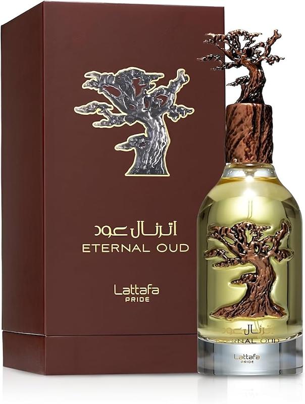 ادوپرفیوم زنانه مردانه اترنال عود لطافه | Lattafa Eternal Oud حجم ۱۰۰ میلی‌لیتر