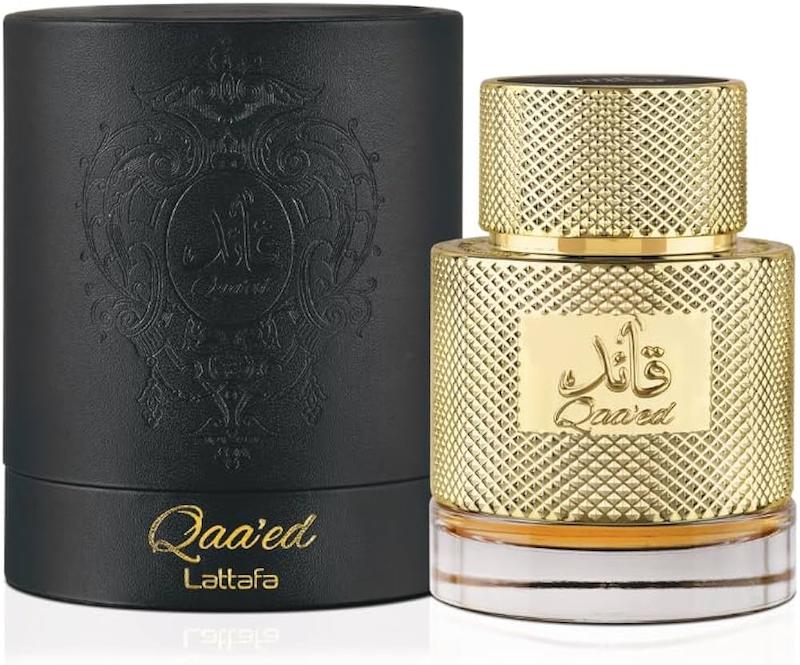ادکلن ادوپرفیوم مردانه قائد شرکت لطافه Lattafa Qaa'ed حجم ۱۰۰ میلی لیتر