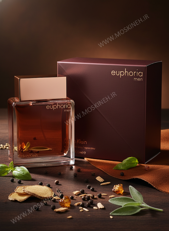 ادکلن ادوتویلت مردانه ایفوریا شرکت کلوین کلاین Calvin Klein Euphoria men حجم ۱۰۰ میلی لیتر
