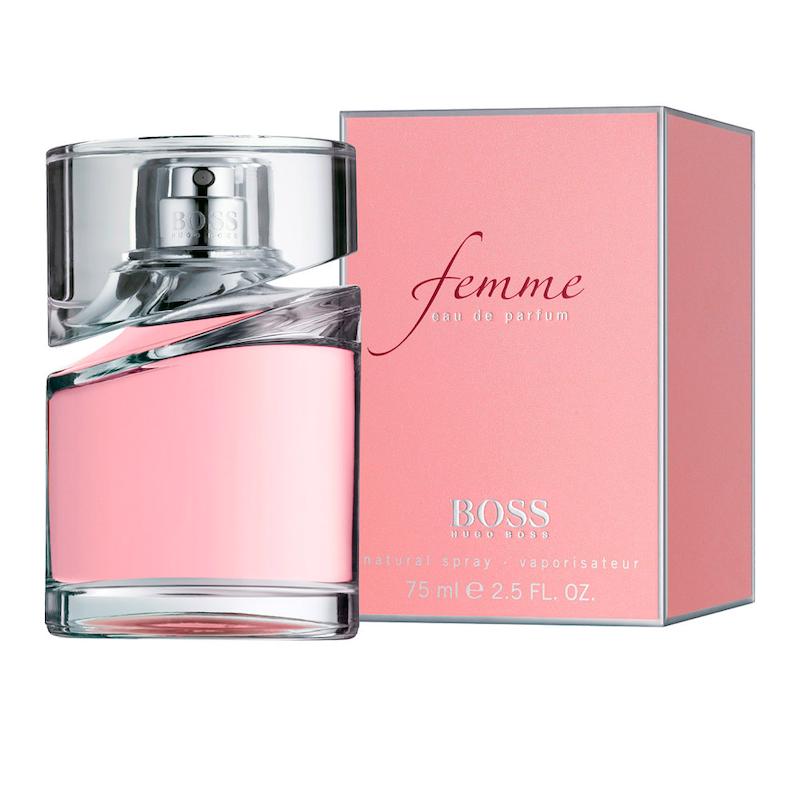 ادکلن ادوپرفیوم زنانه هوگو باس فم (زنانه) Hugo Boss femme حجم ۷۵ میلی لیتر