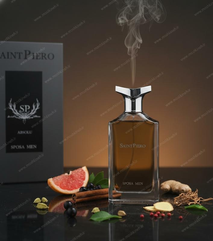 ادکلن ادوپرفیوم مردانه اسپوزا من ابسولو برند سنت پیرو SAINT PIERO SPOSA MEN ABSOLU حجم 100 میلی لیتر