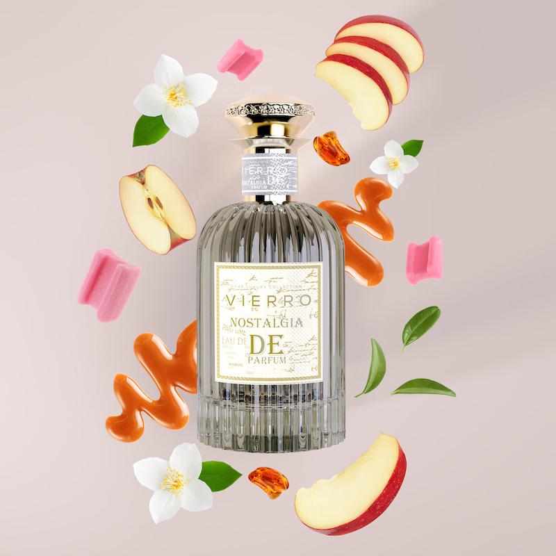 ادکلن زنانه نوستالژیا د پارفوم برند ویئرو VIERRO NOSTALGIA DE PARFUM حجم ۱۰۰ میلی لیتر 