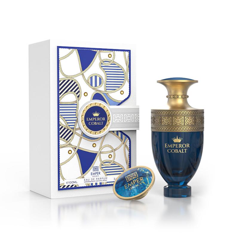 ادکلن مردانه امپرور کوبالت برند امپر Emper Emperor Cobalt حجم ۱۰۰ میلی‌لیتر