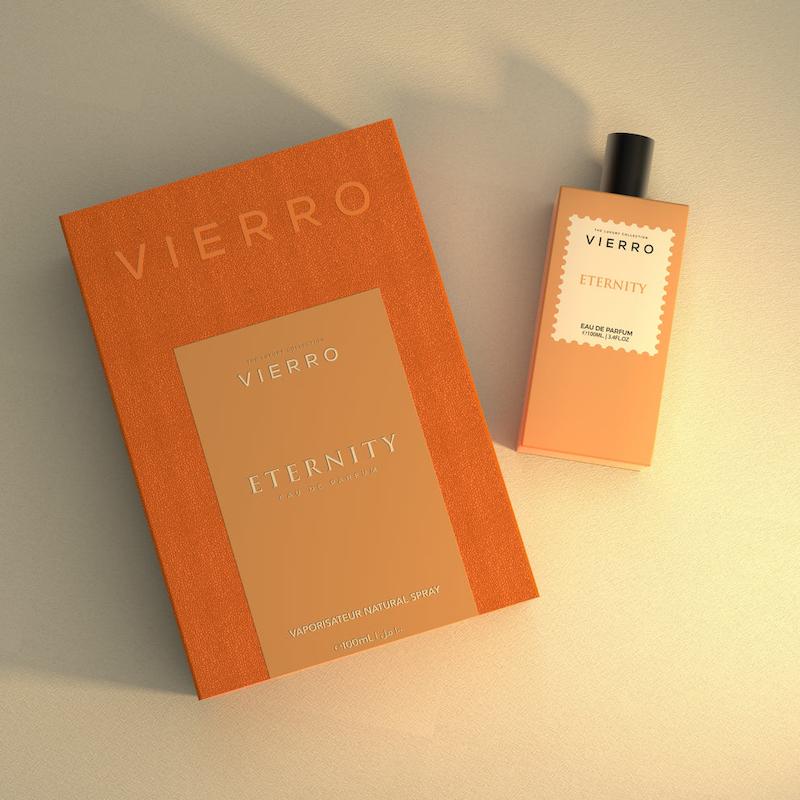 ادکلن ادوپرفیوم مردانه اترنیتی برند ویئرو Vierro Eternity حجم ۱۰۰ میلی‌لیتر