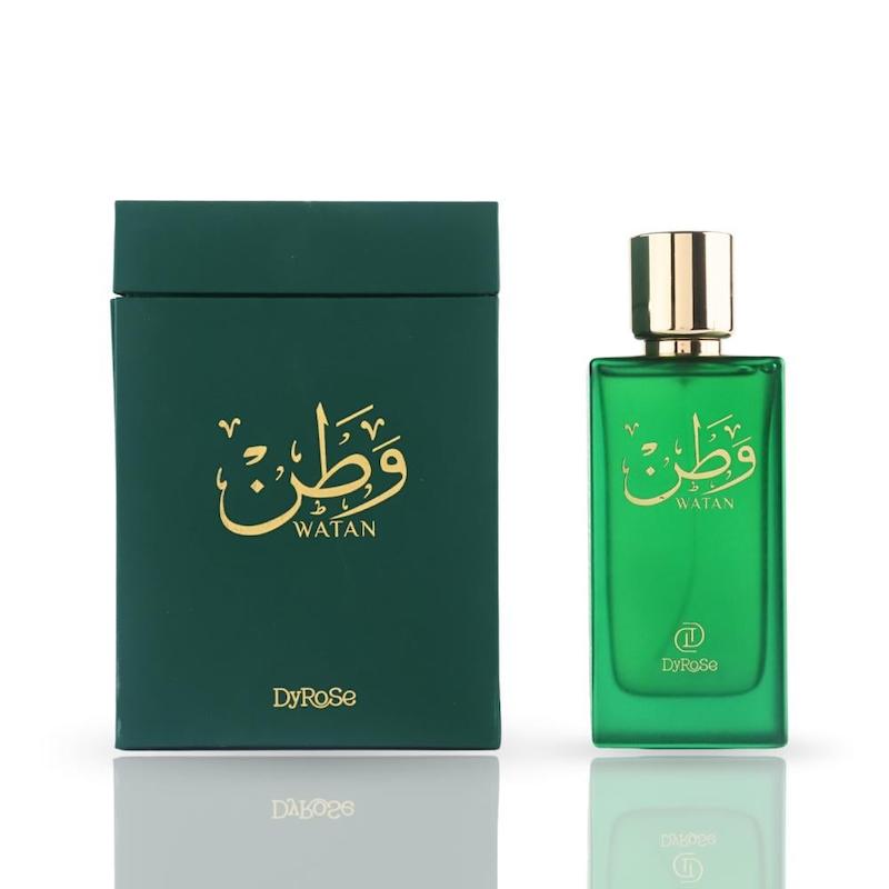 ادکلن ادوپرفیوم زنانه و مردانه وطن برند دیرُز DyRose Watan حجم ۱۰۰ میلی‌لیتر