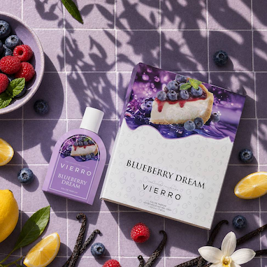 ادکلن ویئرو بلوبری دریم (Vierro Blueberry Dream) – رایحه میوه‌ای-شیرین زنانه