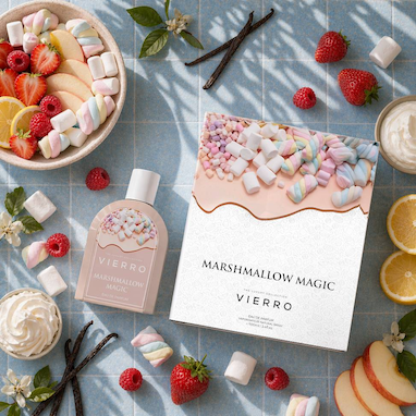 ادکلن ویئرو مارشمالو مجیک (Vierro Marshmallow Magic) – رایحه گورمان-شیرین زنانه