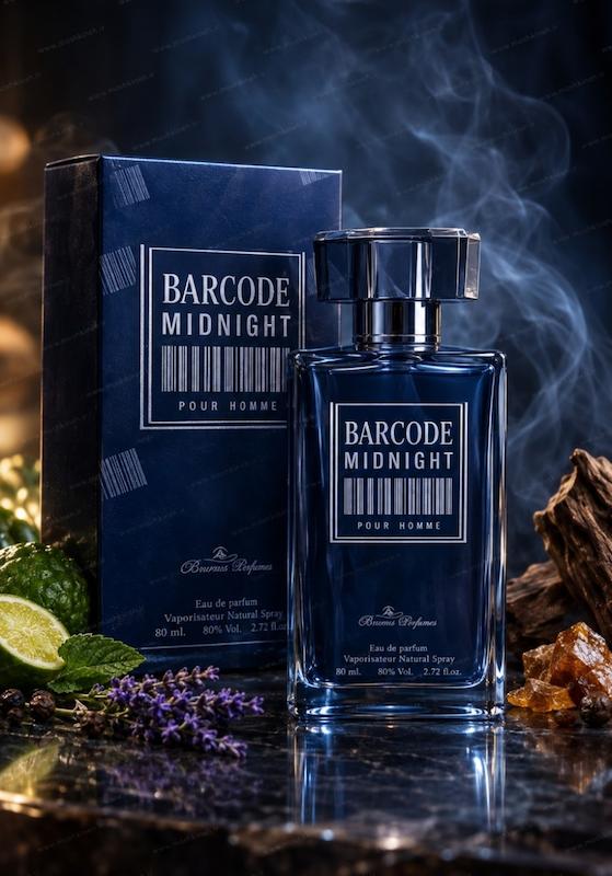 ادکلن ادوپرفیوم مردانه بارکد میدنایت پور هوم | Barcode Midnight Pour Homme حجم ۱۰۰ میلی‌لیتر