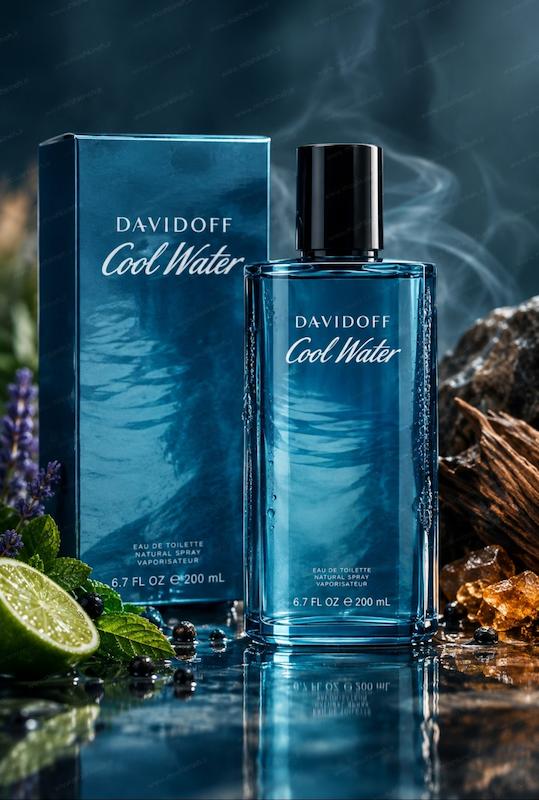 ادکلن ادو تویلت مردانه دیویدوف کول واتر | Davidoff Cool Water EDT حجم ۲۰۰ میلی‌لیتر