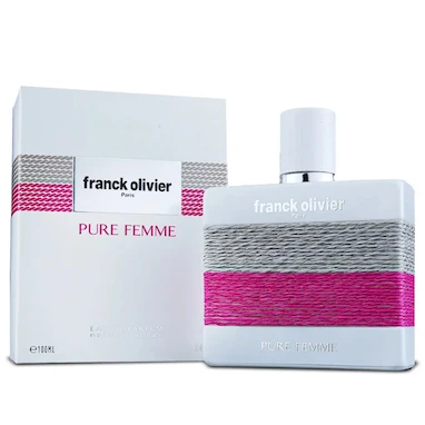 ادکلن فرانک اولیویر پیور فم (Franck Olivier Pure Femme) – رایحه برگاموت، یاسمن و پچولی
