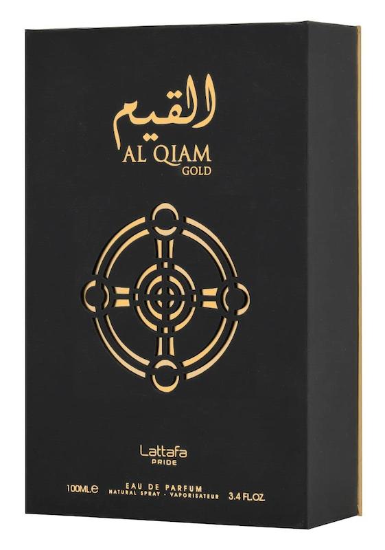ادوپرفیوم زنانه و مردانه پراید القیم طلایی (گلد) Lattafa Pride Al Qiam Gold حجم 100 میلی لیتر