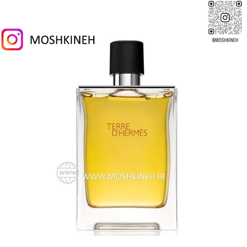 ادوپرفیوم اورجینال مردانه هرمس تری (تق) د هرمس Hermes Terre D' Hermes Pure Perfum حجم 200 میلی لیتر