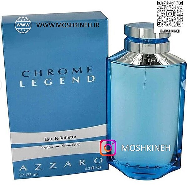 ادوتویلت ازاروو کروم لجند Chrome Legend حجم 125 میلی لیتر