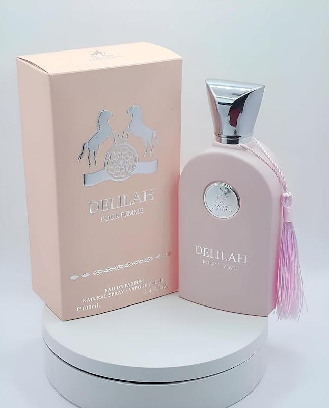 ادکلن ادوپرفیوم زنانه دلیله (دلیلا) فور فم الحمبرا Delilah Pour Femme حجم 100 میلی لیتر