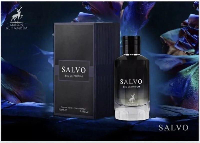 ادکلن ادوپرفیوم مردانه سالوو الحمبرا (مشابه رایحه دیور ساواج) مدل  Salvo EAU DE PARFUM حجم 100 میلی لیتر
