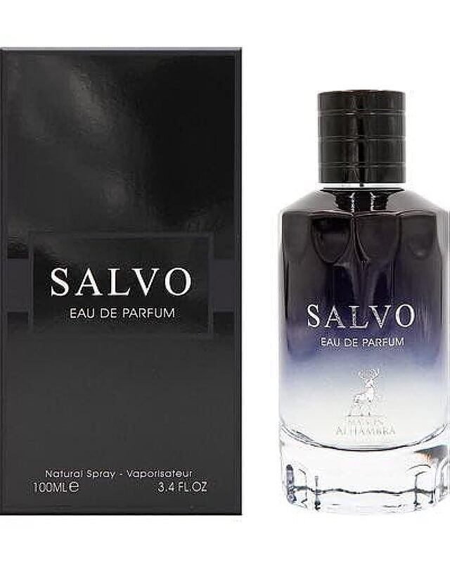 ادکلن ادوپرفیوم مردانه سالوو الحمبرا مدل  Salvo EAU DE PARFUM حجم 100 میلی لیتر