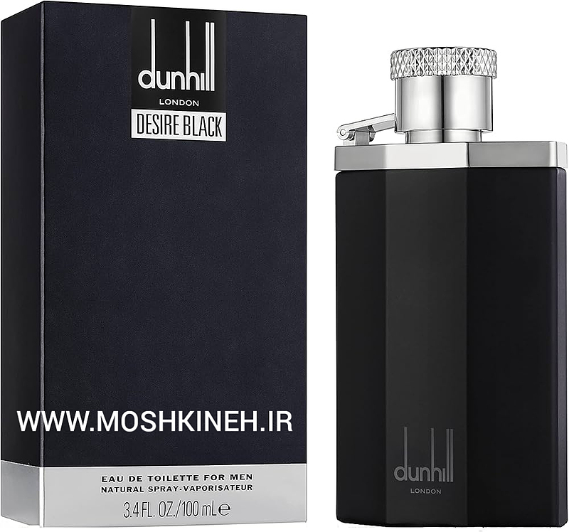 ادکلن ادوتویلت مردانه دانهیل دیزایر بلک (مشکی) حجم ۱۰۰ میلی لیتر Dunhill Desire Black EDT