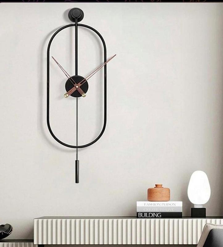 ساعت دیواری فلزی کد ۱۰۰۸