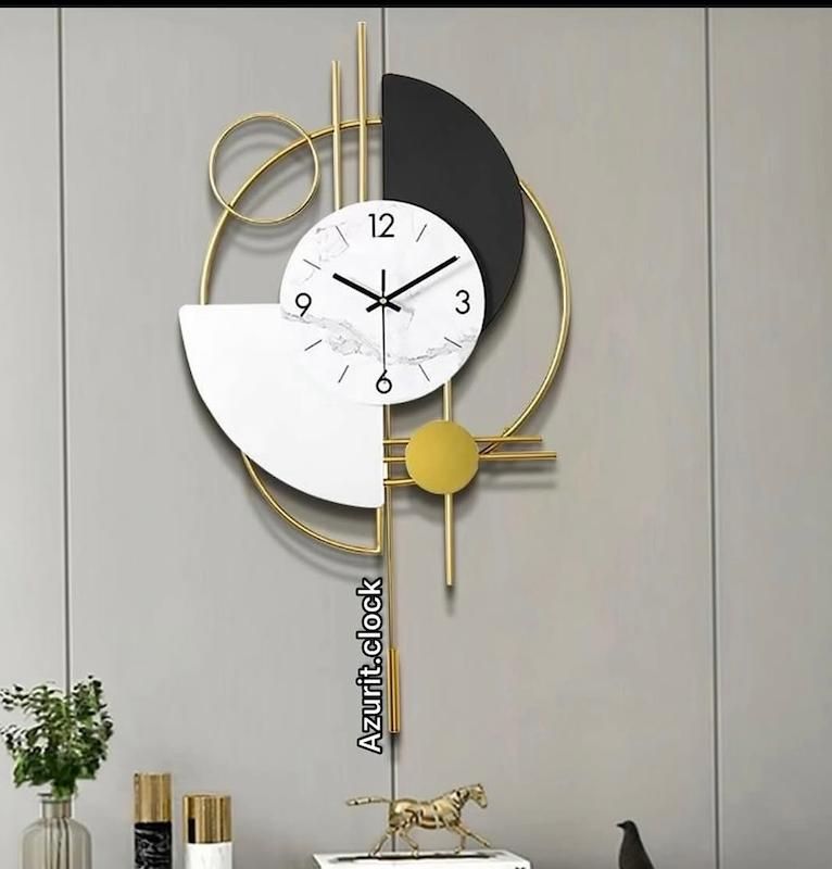 ساعت دیواری فلزی کد ۱۰۰۹