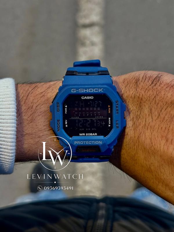 ساعت مچی جیشاک کاسیو دیجیتالی آبی G-Shock Casio GBD200